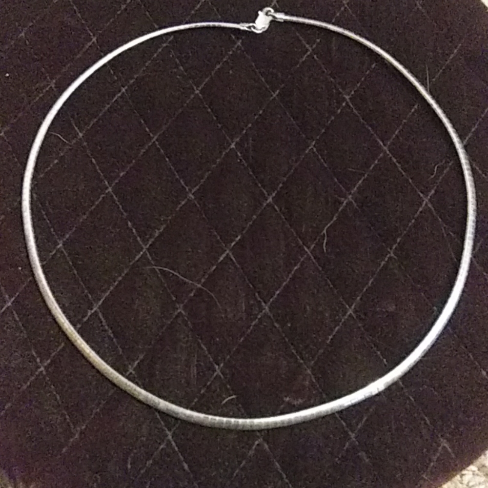 Vintage sterling silver necklace/bracelet solid silver very nice. - Picture 2 of 4